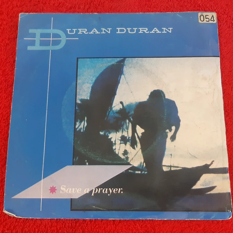 Disco Vinil Single Duran Duran - Save a Prayer / Hold Back the Rain (remix)