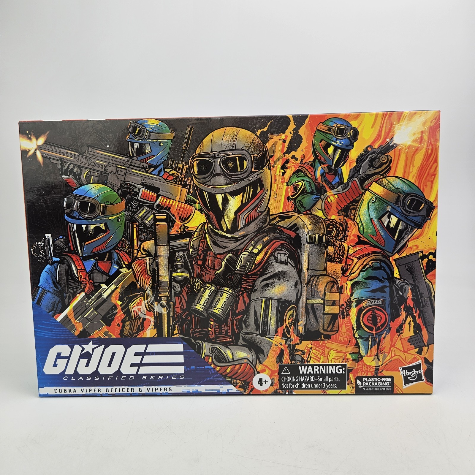 GI Joe Classified Cobra Viper Officer & Vipers confezione da 3 #47 Hasbro NUOVO