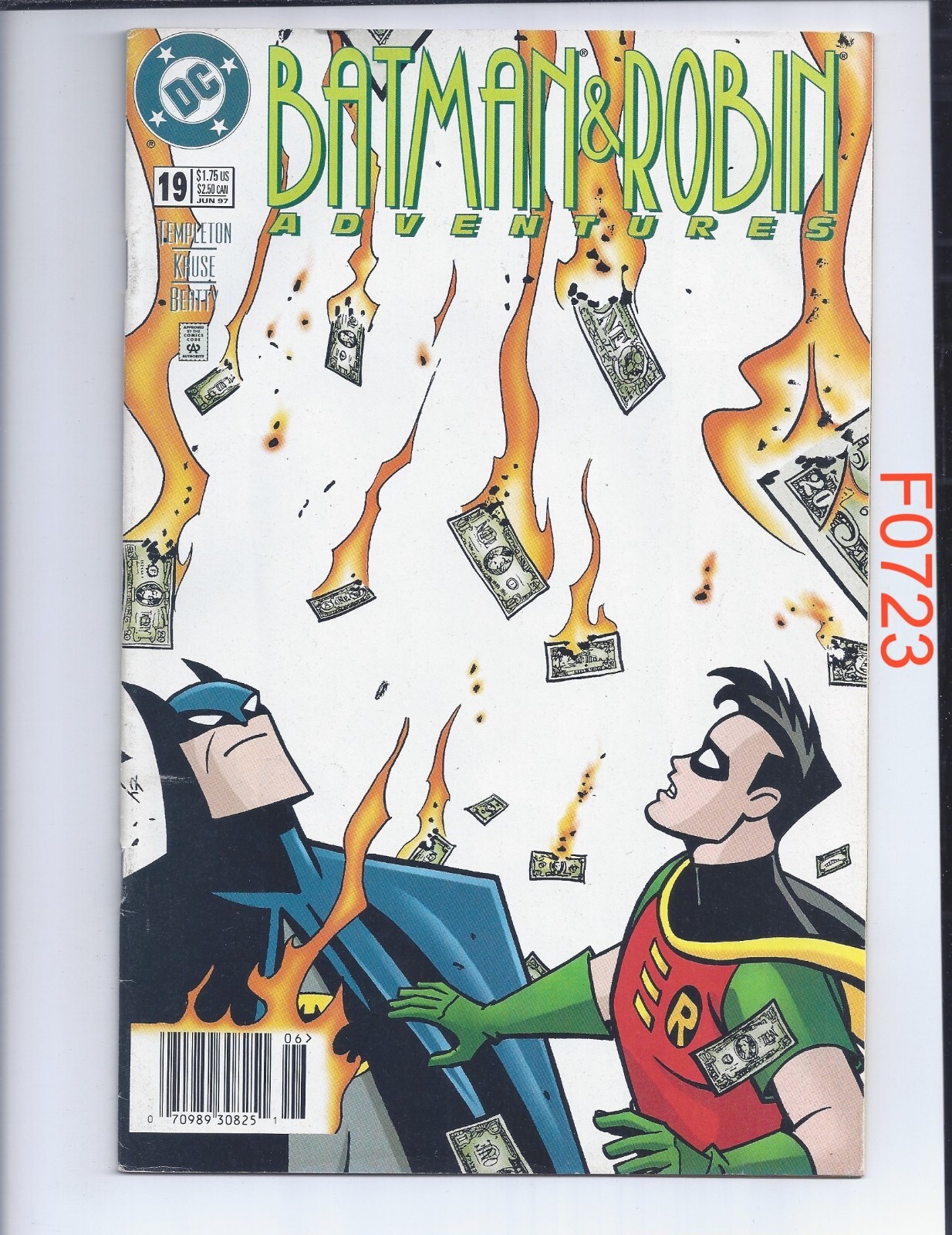 Batman e Robin Adventures #19 Edicola 1995 DC f0723