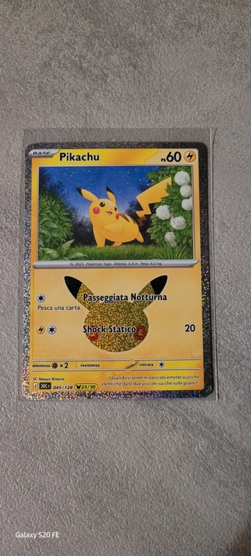 Pikachu 30C 45 Ita 🇮🇹