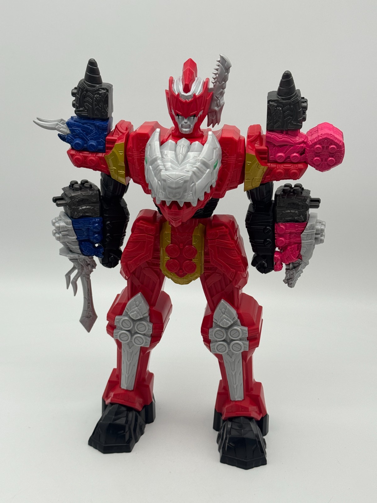 Power Rangers Dino Fury Megazord Mega Size 19.5" Action Figure EUC