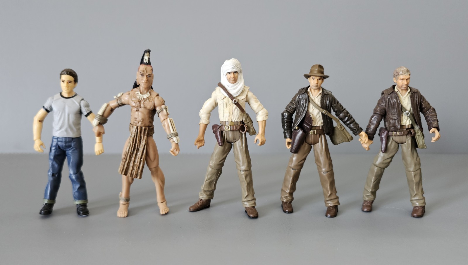 INDIANA JONES ACTION FIGURE BUNDLE MUTT WILLIAMS UGHA WARRIOR 