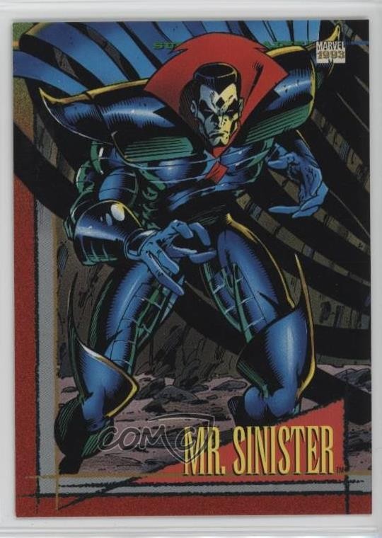 1993 SkyBox Marvel Universe Series IV Mr Sinister #34 12bq
