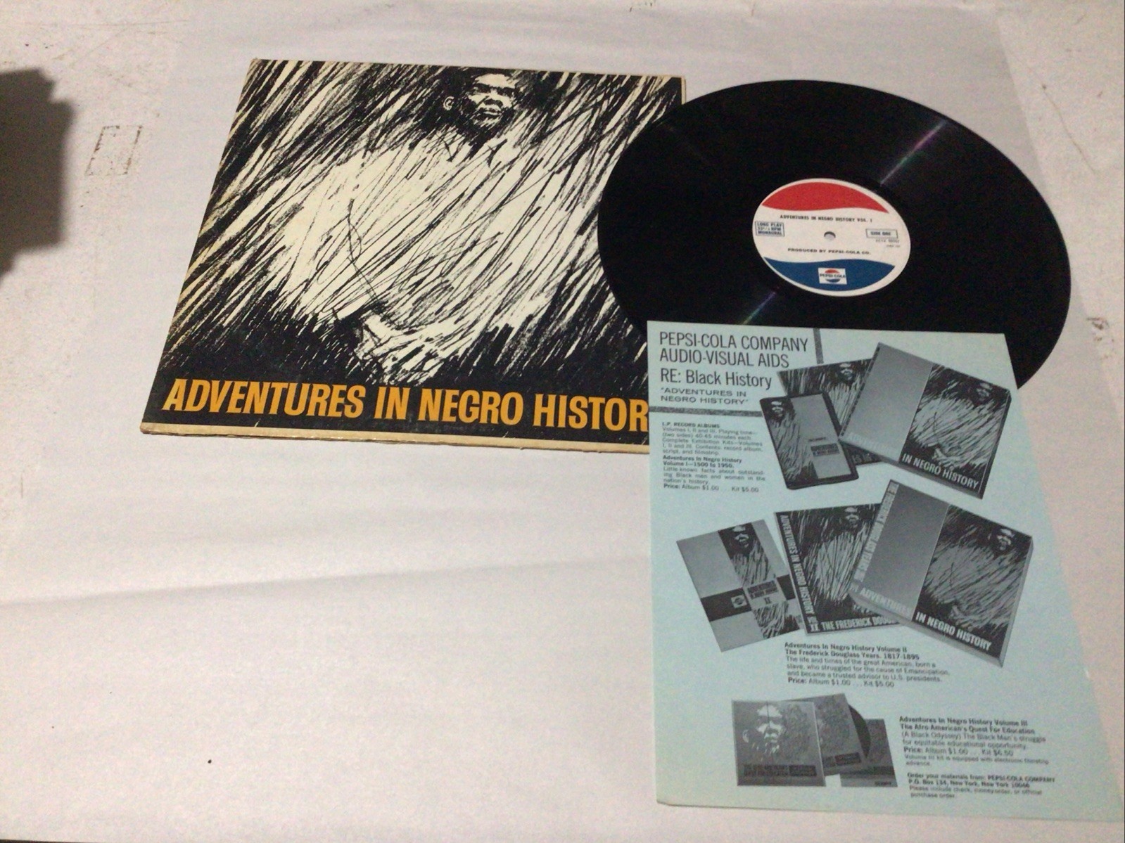 Adventures In Negro History Vinyl Lp