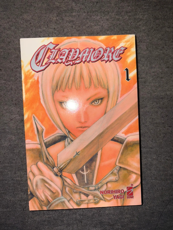Claymore manga vol 1 italiano