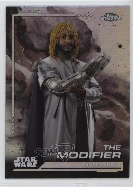 2024 Topps Chrome Star Wars rifrattore arcobaleno indipendente il modificatore #30 2k3