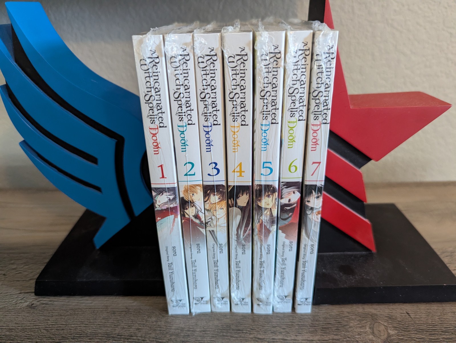A Reincarnated Witch Spells Doom Vol 1-7 set manga inglese - nuovo Sora Tali