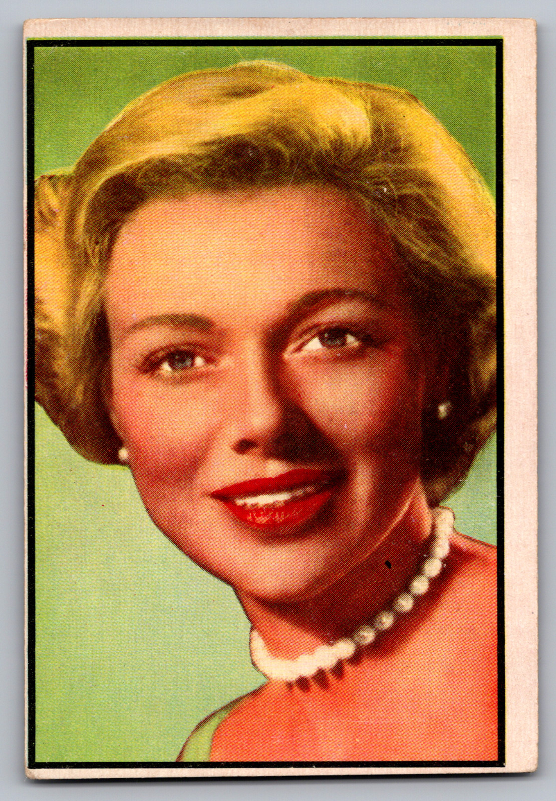 1953 BOWMAN TV AND RADIO STARS OF NBC #892 PHYLLIS HILL THREE STEPS TO HEAVEN