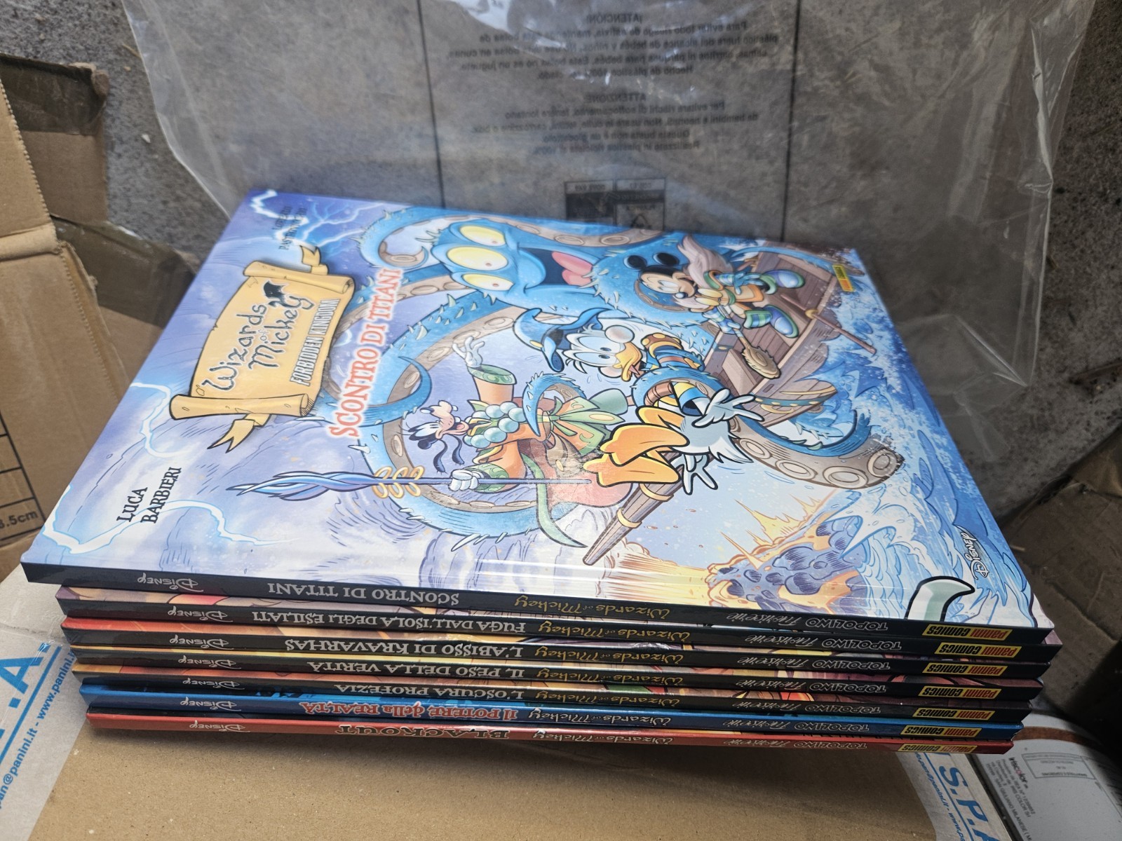 Panini Comics Wizards of Mickey Fuoriserie Serie Completa