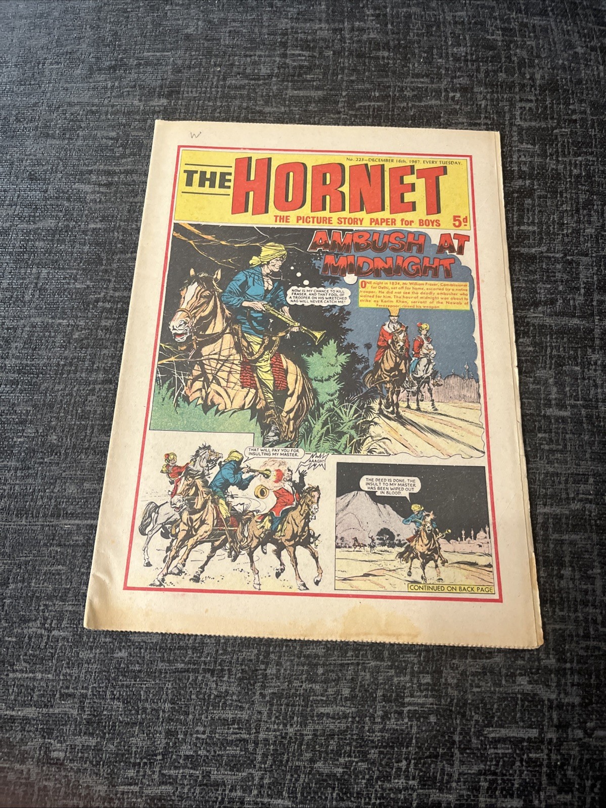 Hornet Comic - #223 - 16 December 1967