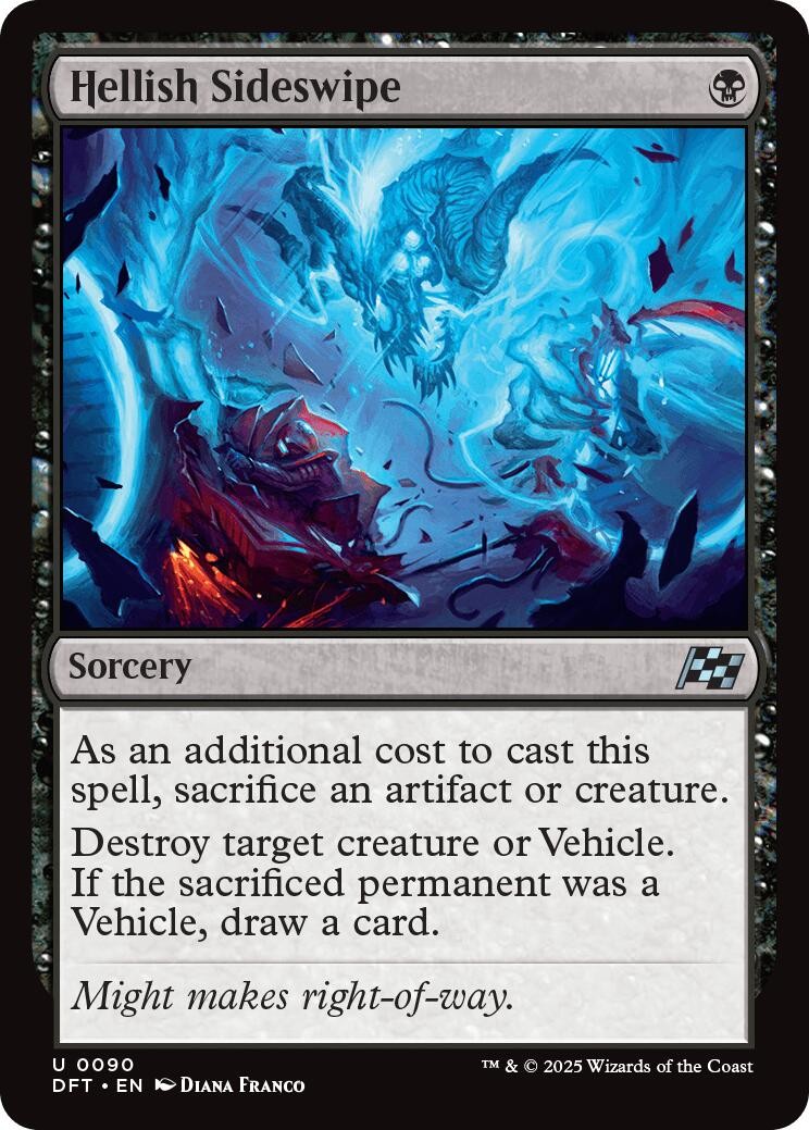 Hellish Sideswipe DFT - 90 NM Magic