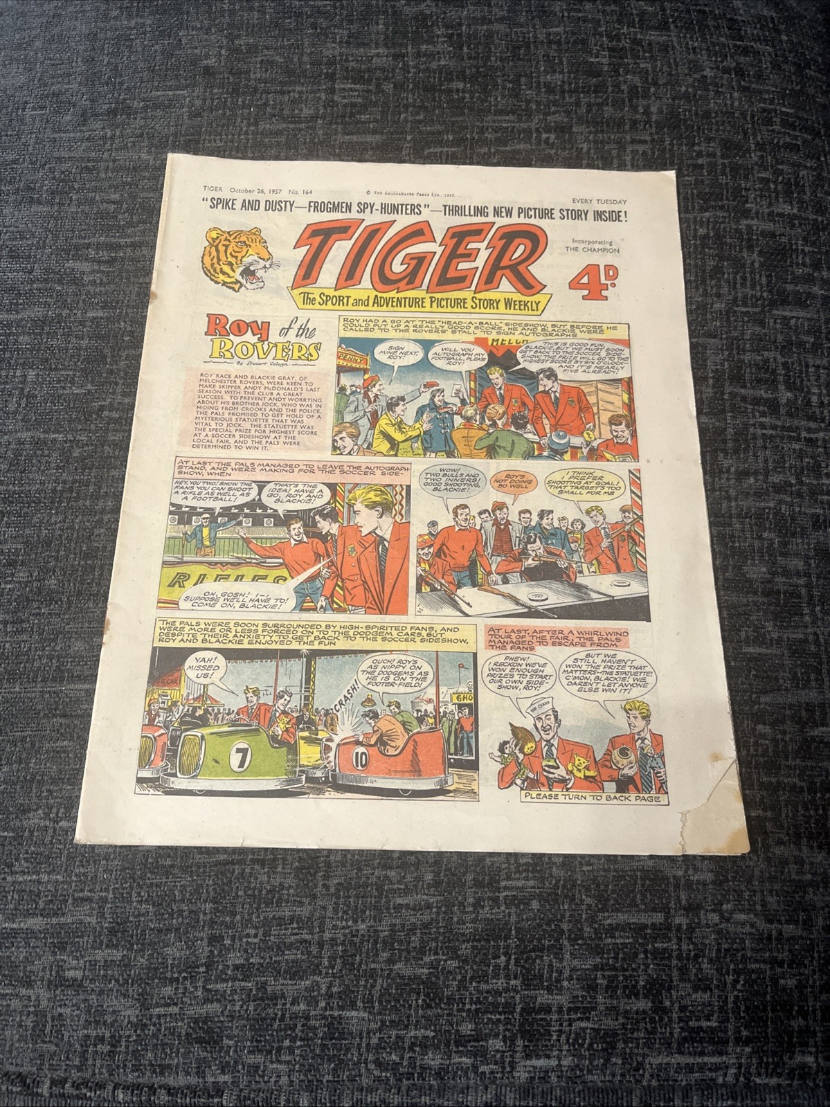 Tiger Comic - #164 - 26 October 1957