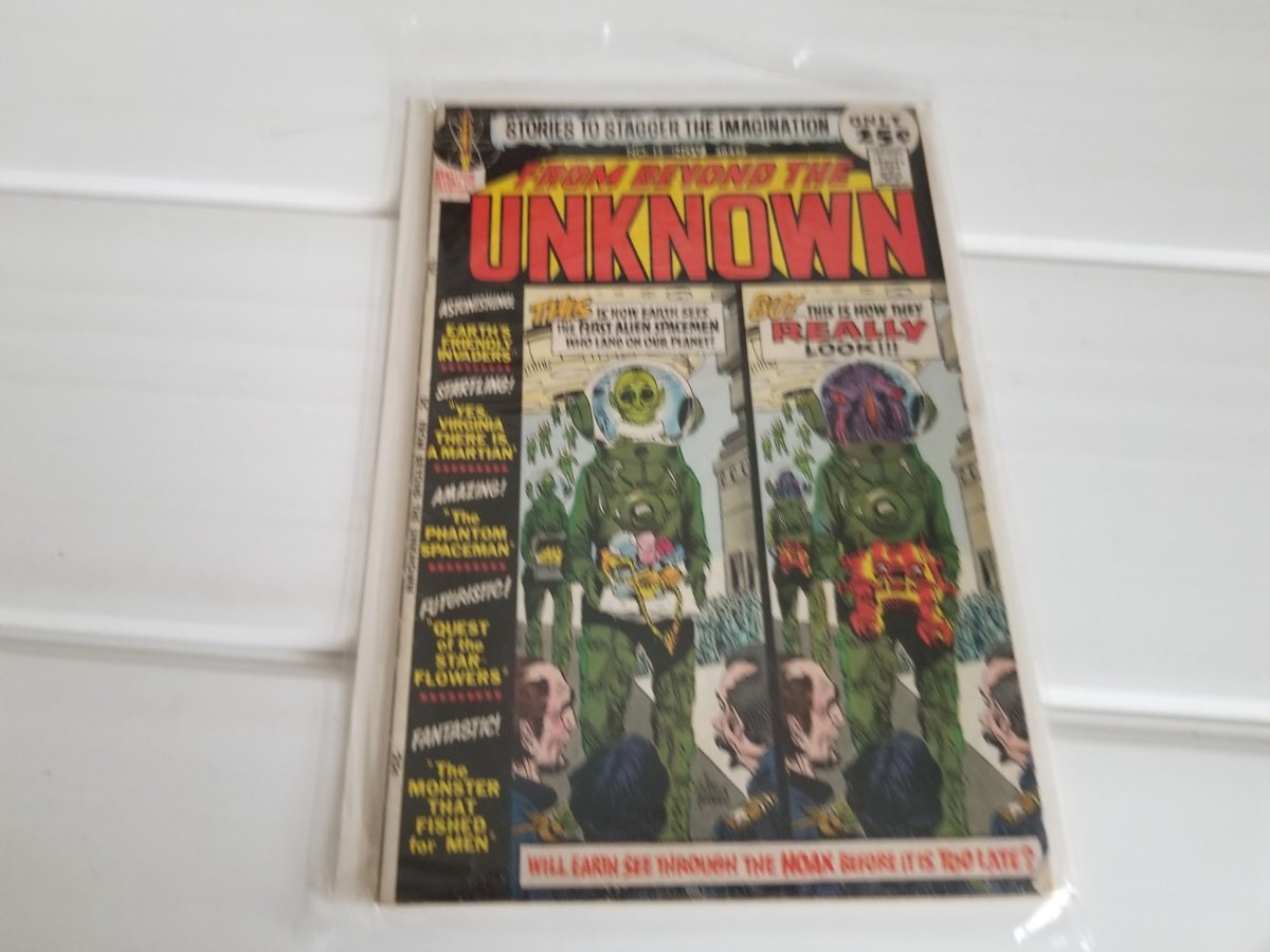 MARVEL DC COMICS #13 nov da oltre l'ignoto .25 COPERTINA -LC4-D