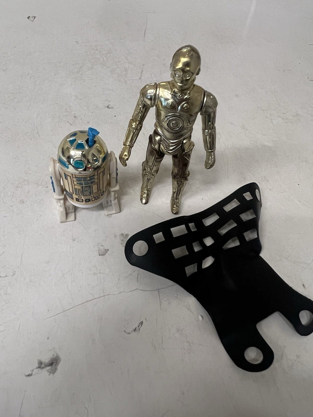 Vintage Kenner C-3PO Removable Limbs 1982 & R2D2 Sensor Star Wars ROTJ  Complete