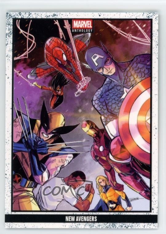 2025 Panini Marvel Anthology New Avengers #56 1vy7