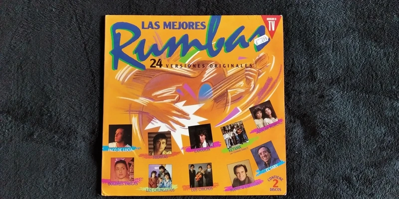 Doble LP Las Mejores Rumbas 1991