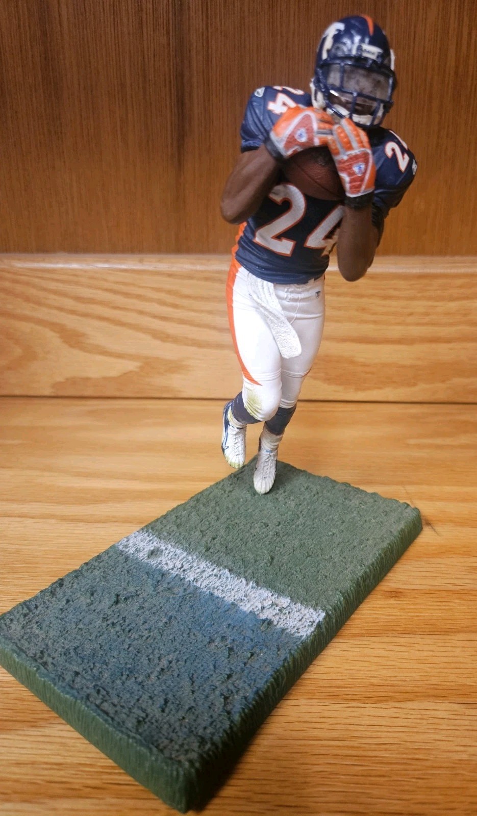 McFarlane loose NFL 16 Champ Bailey Denver Broncos - maglia blu scuro