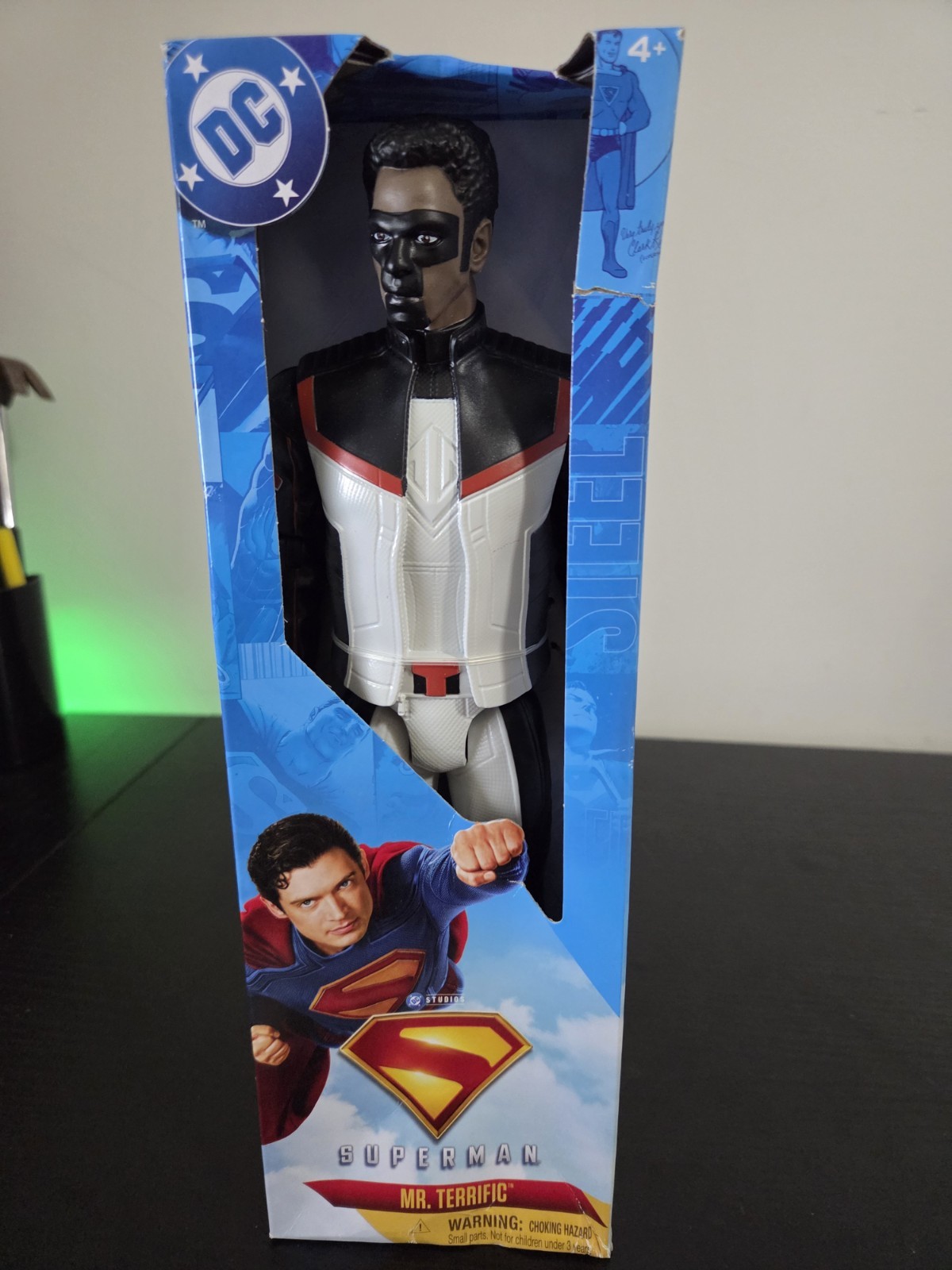 NIB DC Comics 2025 Superman Mr. Terrific 12" Articulating Superhero ActionFigure