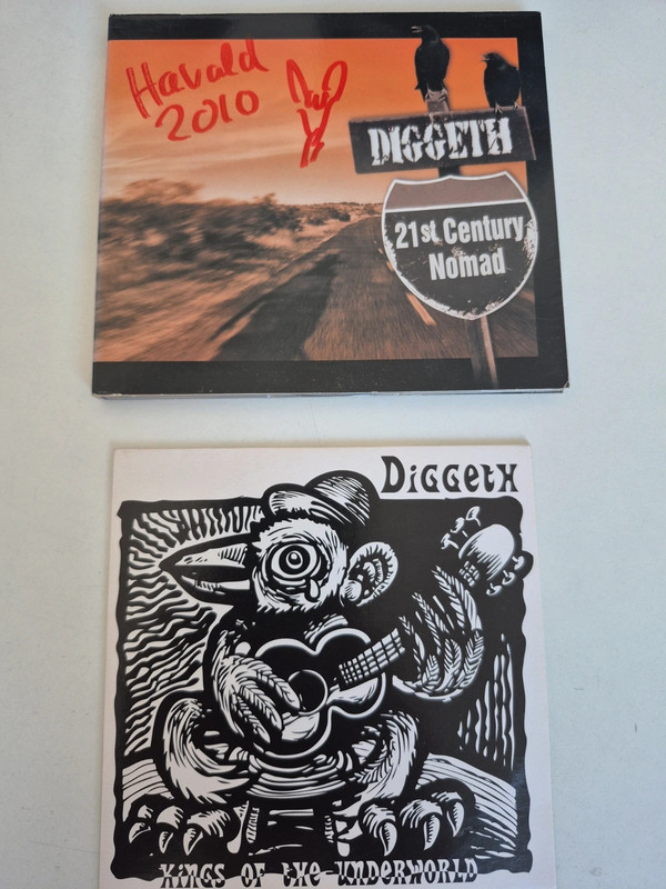 2 Albums Diggith - 21st Century Nomad & Kings of the Underworld