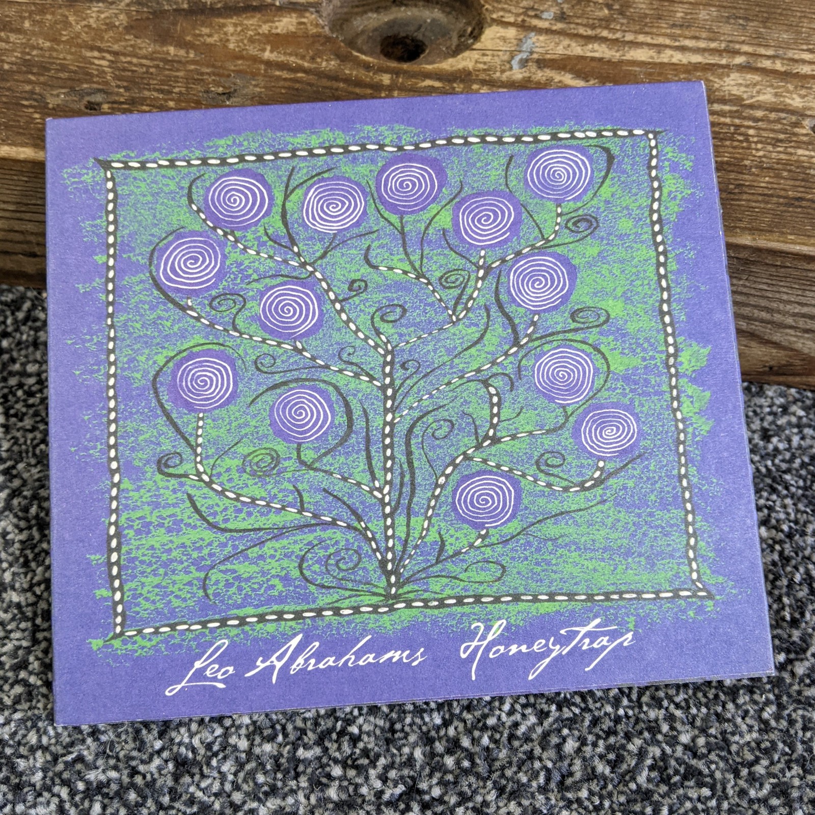 Leo Abrahams - Honeytrap CD (2005) Just Music TAO 012 | Ambient Brian Eno Style
