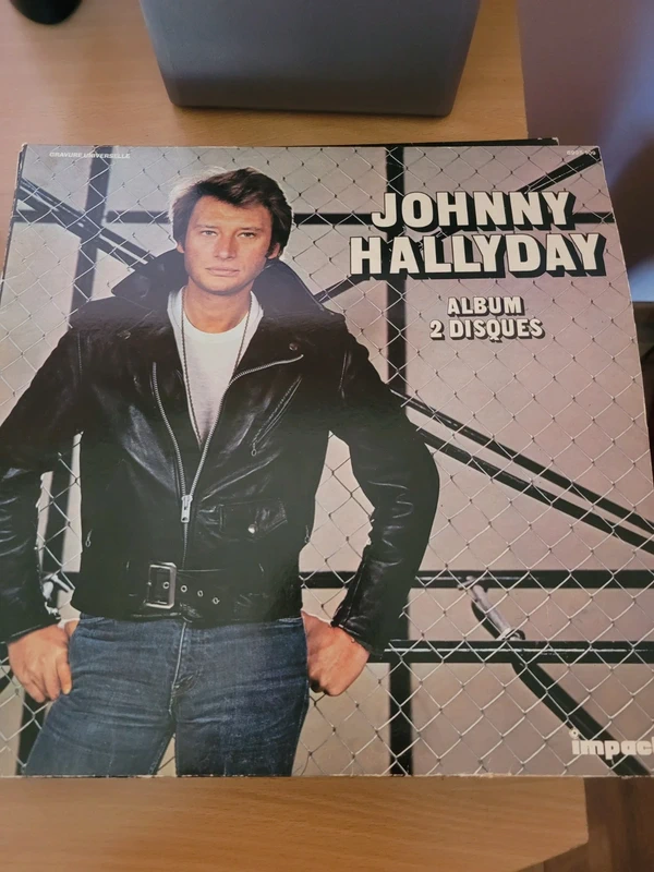 Disque vinyl 33 tours Johnny Hallyday