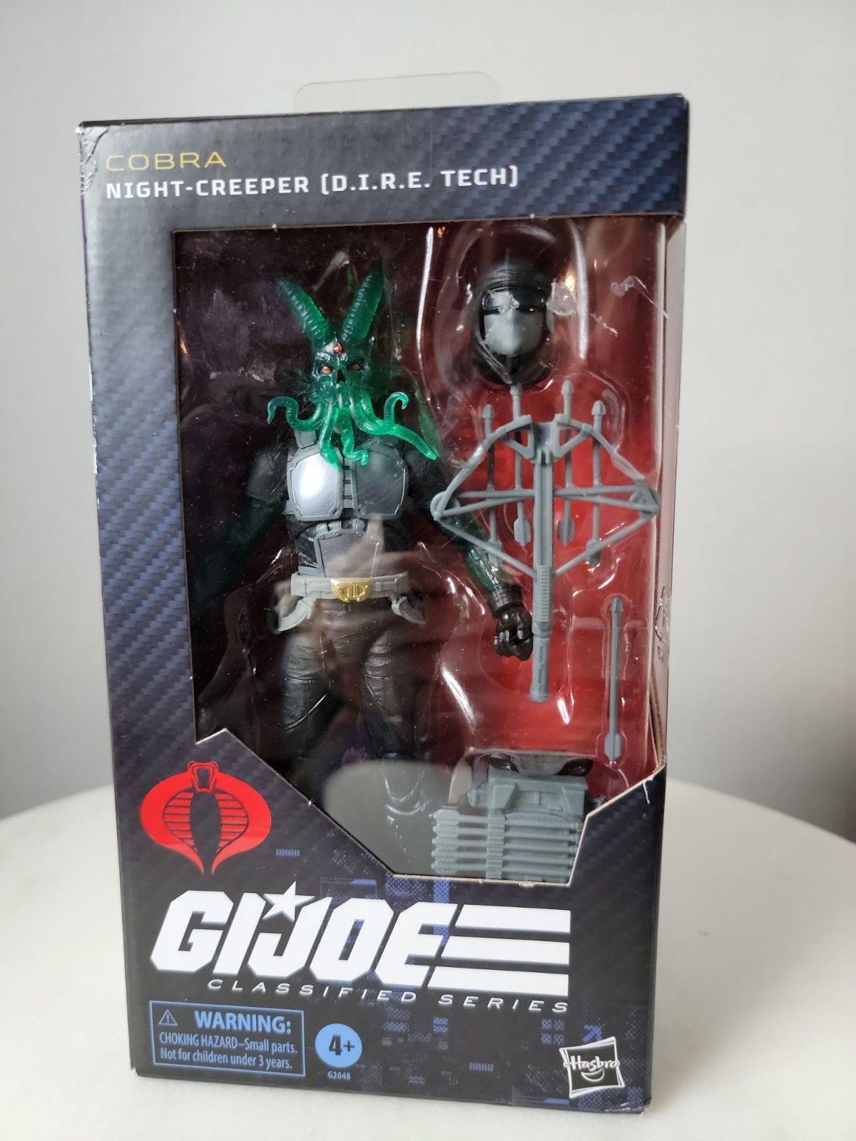 GI Joe serie classificata NIGHT CREEPER D.I.R.E. Figurina TECH 6” #202 nuova in magazzino!