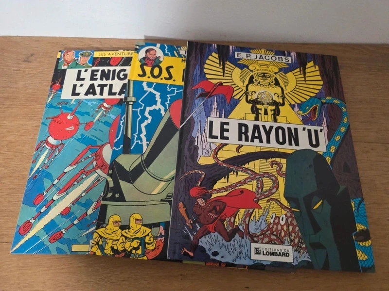 Lot de 2 bd Edgar p.jacobs