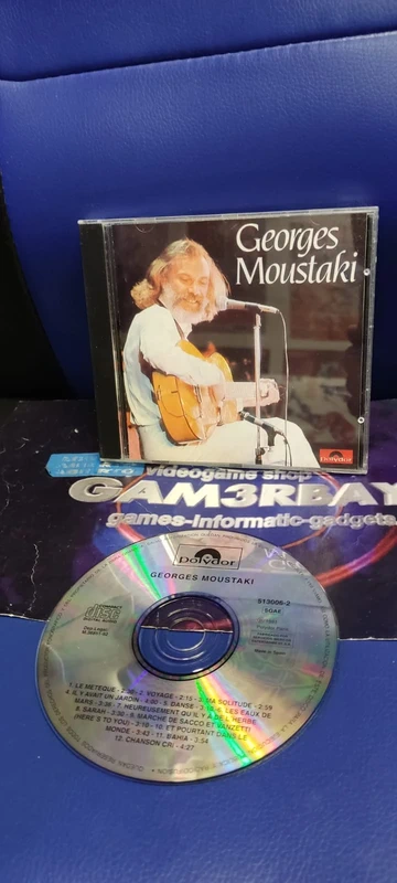 CD Georges Moustaki - Grandes Éxitos (Polydor 1991)