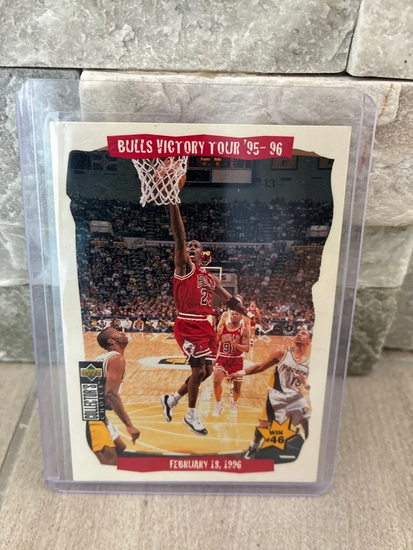 Michael Jordan bulls victory win 46 Upper deck collector’s choice