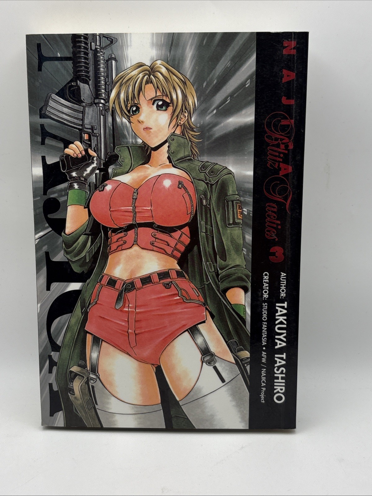 Najica Blitz Tactics Volume 3 Manga Inglese ADV Manga Fuori Produzione Takuya Tashiro