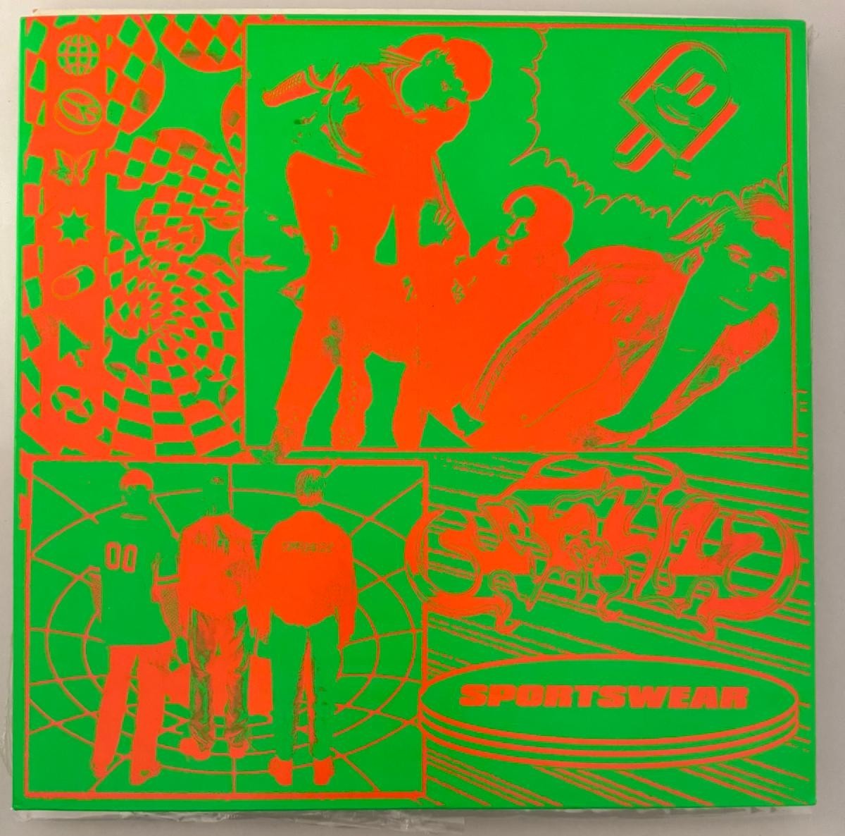 HOT FLASH HEAT WAVE – SPORTSWEAR - VINYL LP RED COLOR - VG+ - A8