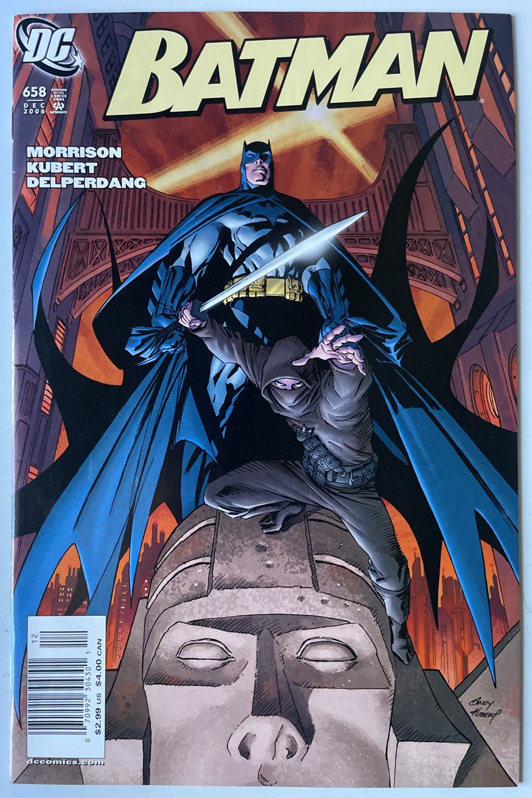 Batman #658 HTF Edicola! Terza apparizione Damian Wayne! (DC 2006)