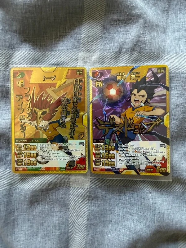 Pack 2 Cartas Inazuma Eleven GO TCG
