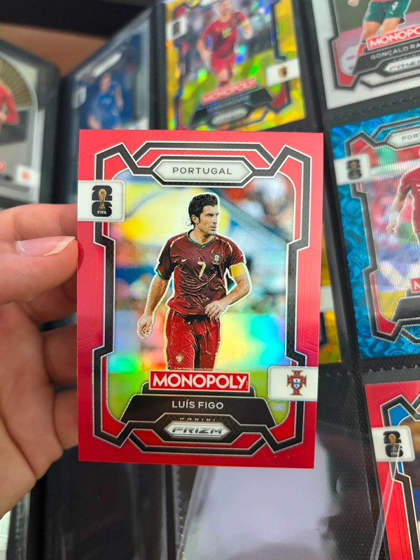 Luis Figo Monopoly Prizm Paralela
