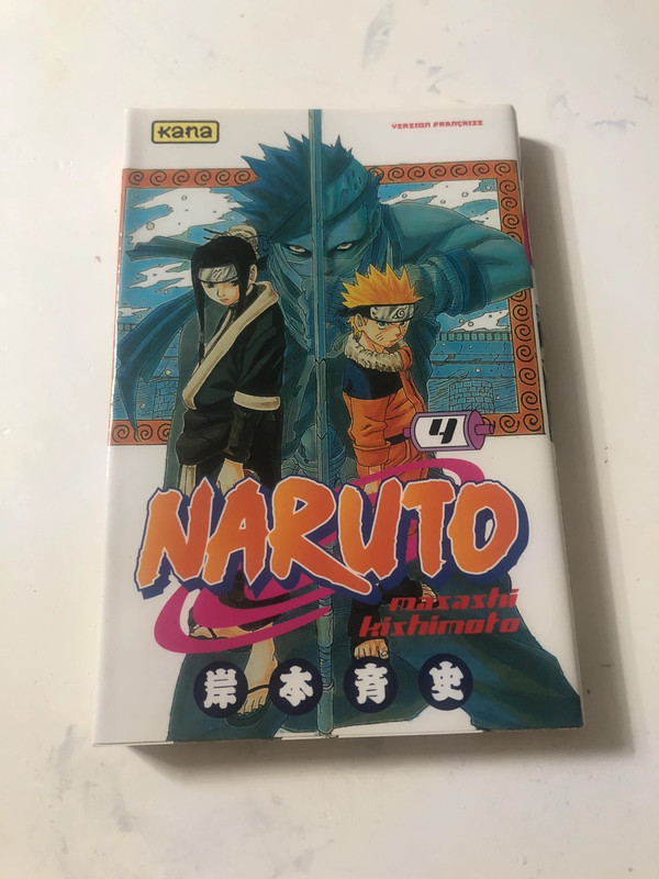 Manga naruto tome4