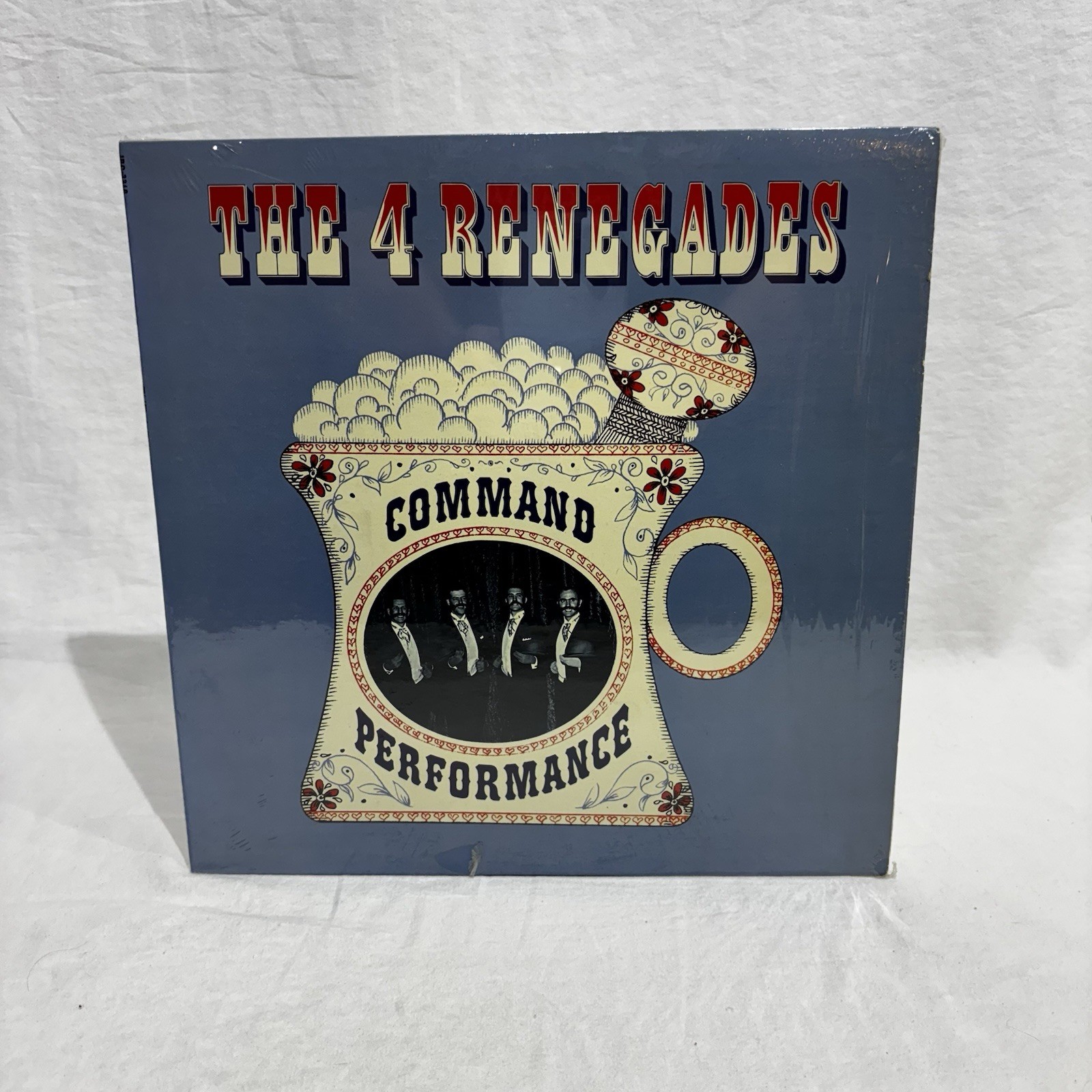 THE 4 RENEGADES COMMAND PERFORMANCE LP 12" VINYL RECORD VG+