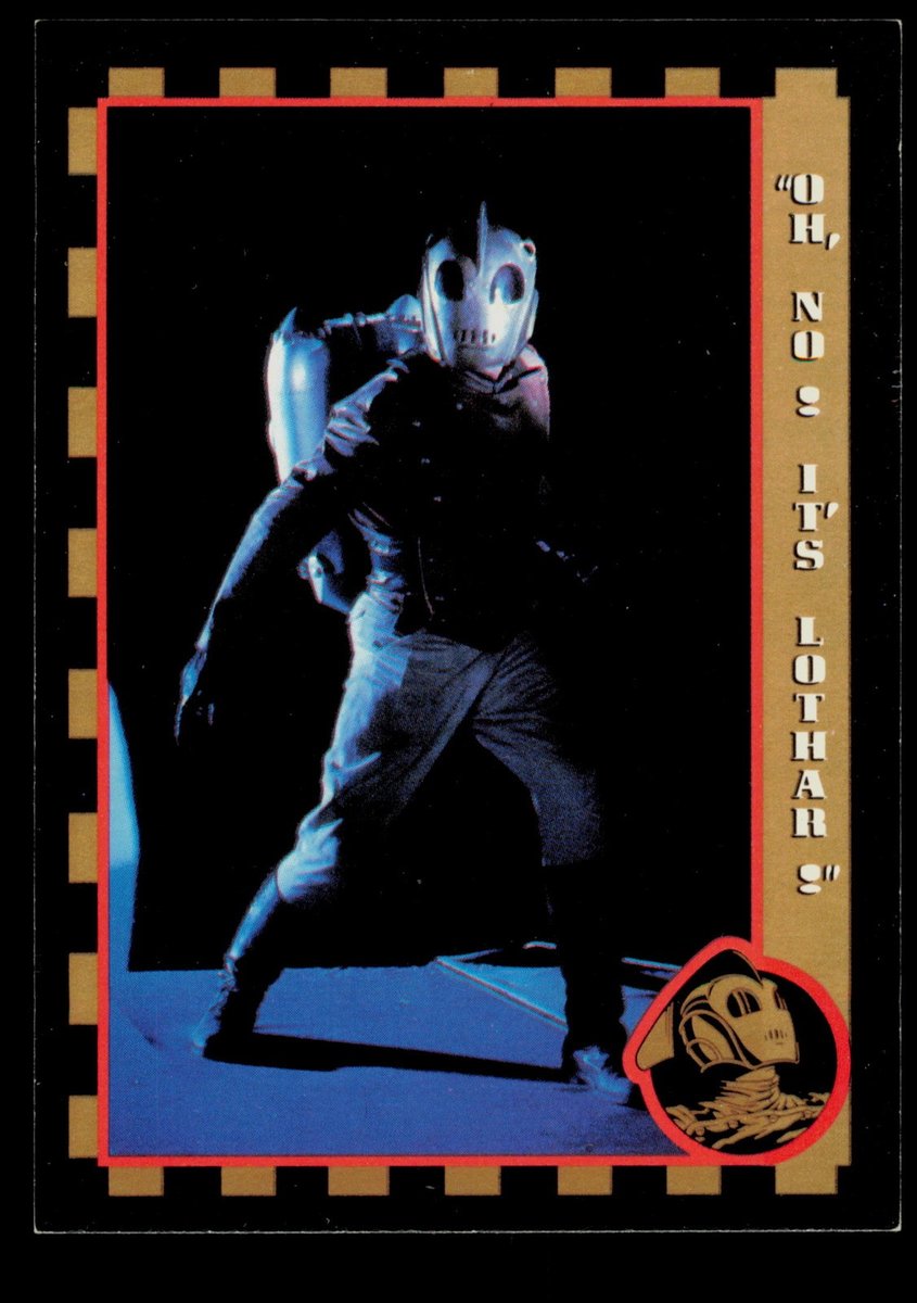 Oh No! It's Lothar! 83 The Rocketeer 1991 Trading Card TCG CCG