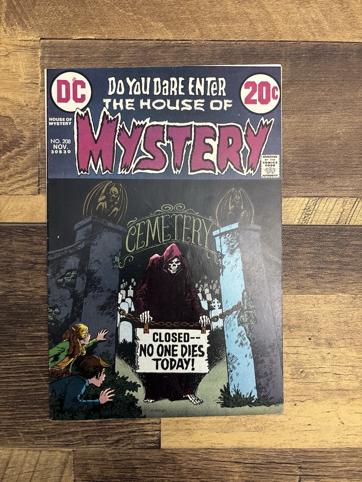 House of Mystery #208 (DC, 1972) Classic Nick Cardy cover | FN+
