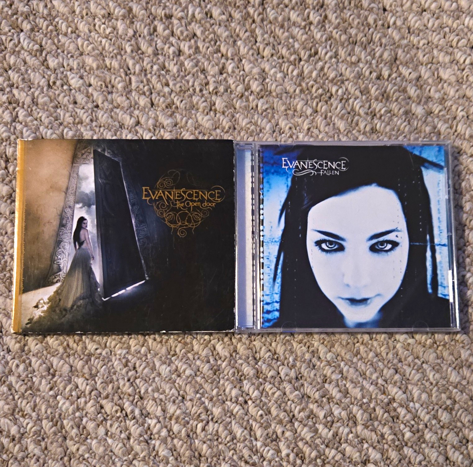 Evanescence Fallen CDs 2 Album Wind-Up Records 2003 Rock Jewel Case