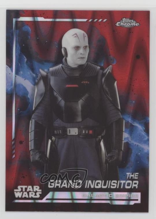 2024 Chrome Star Wars Blaster Red RayWave Refractor The Grand Inquisitor #78 2k3