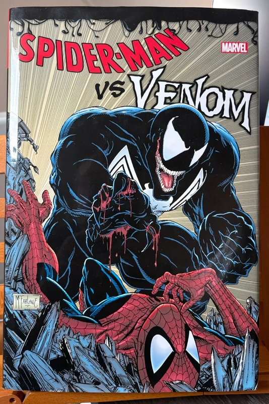 Spider-Man Vs. Venom Omnibus Hardcover (Marvel Comics, 2022 Printing) Todd McFarlane Cover