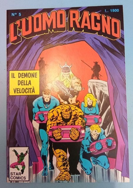 L'Uomo Ragno n. 5 - Prima edizione con bollini - Star Comics