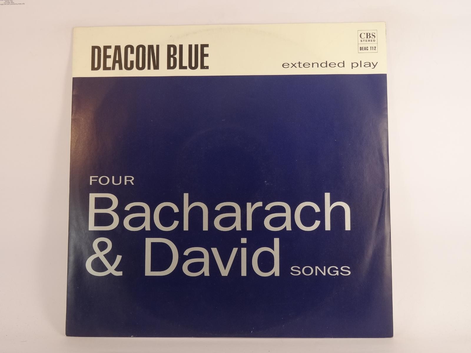 DEACON BLUE FOUR BACHARACH & DAVID SONGS (2) (A) 12" CBS