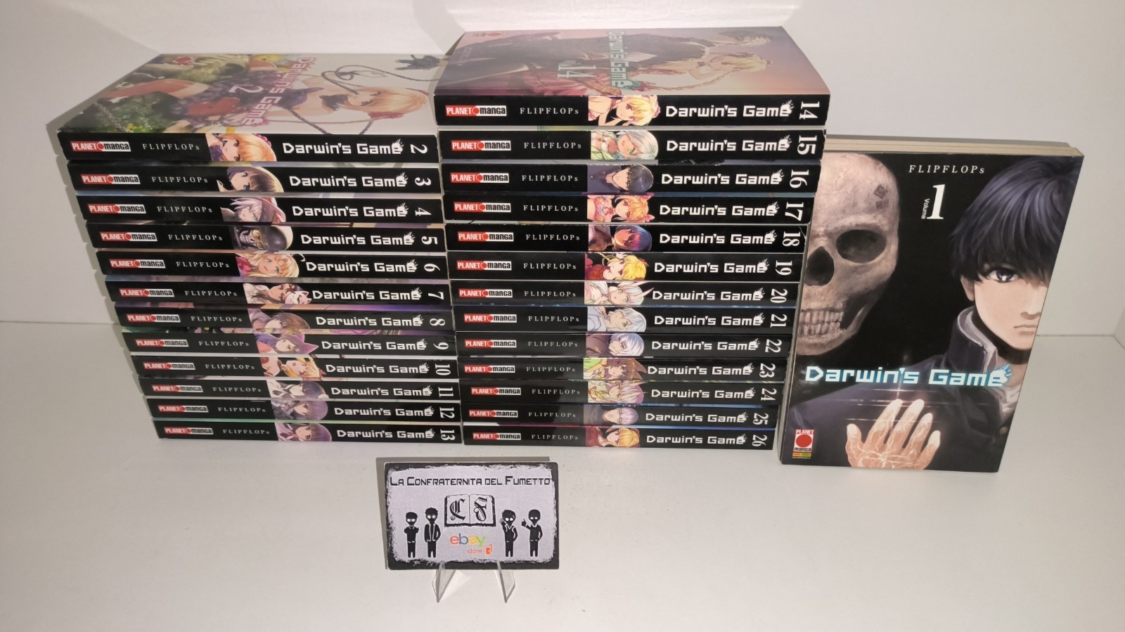 DARWIN'S GAME SEQUENZA COMPLETA 1/26 PLANET MANGA - IN CONDIZIONI OTTIME