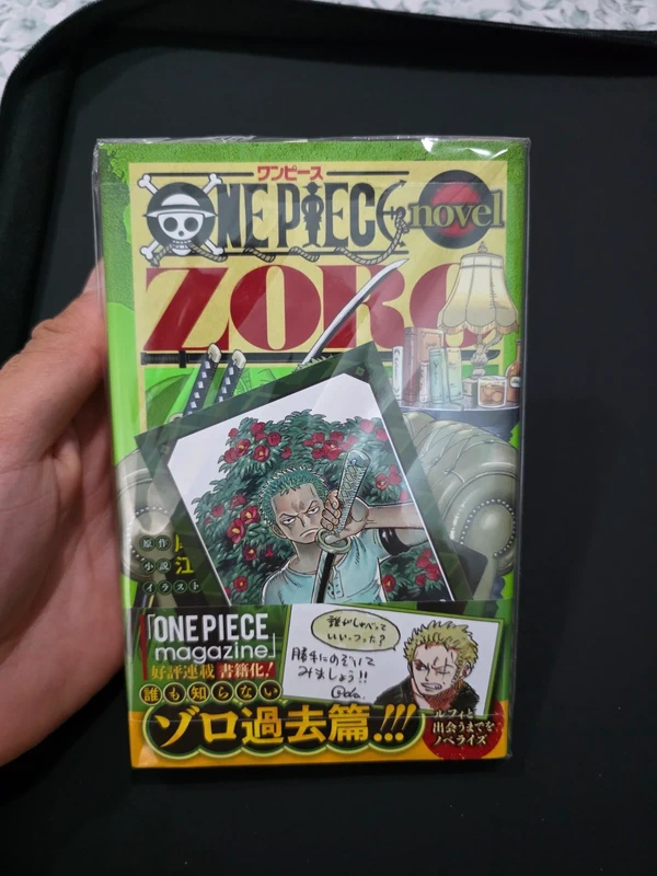 One Piece Novel ZORO Giapponese JPN Sigillato - Light Novel Jump Books