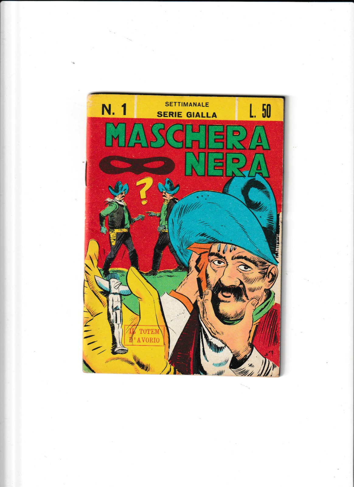 fumetto western maschera nera serie gialla lotto 9 numeri leggi corno 1963