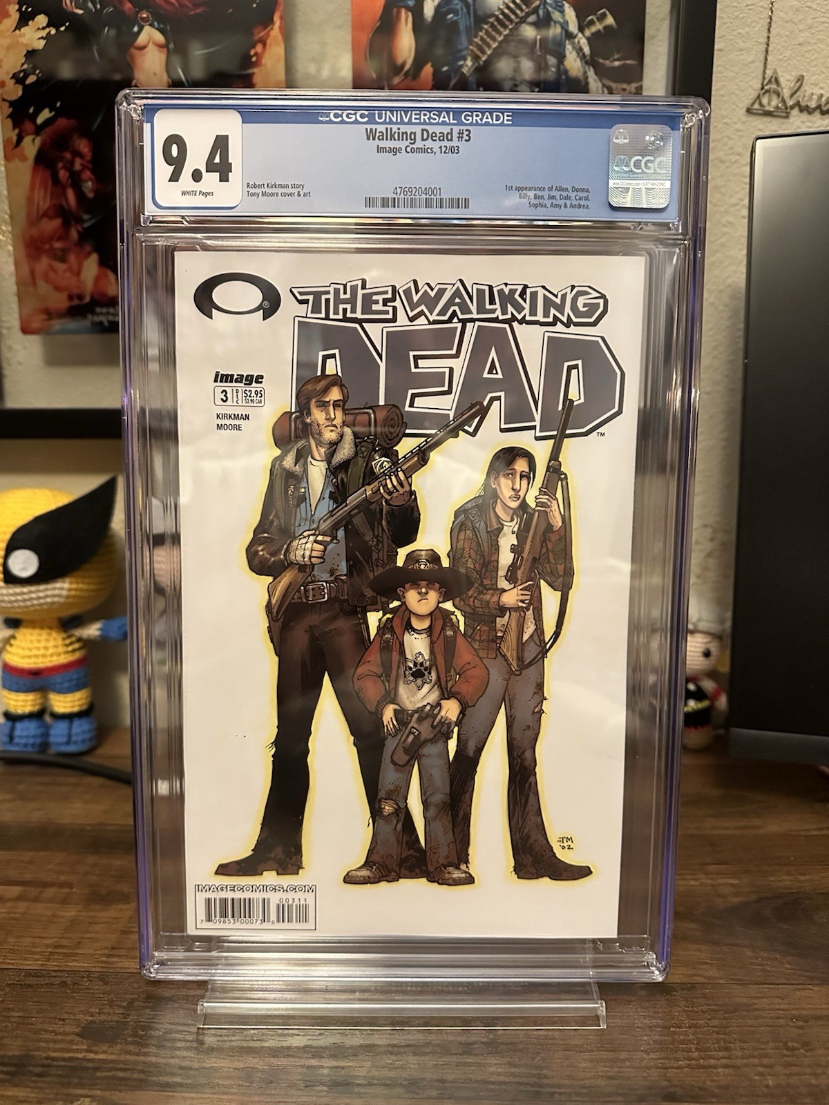 The Walking Dead #3 (CGC 9.4)