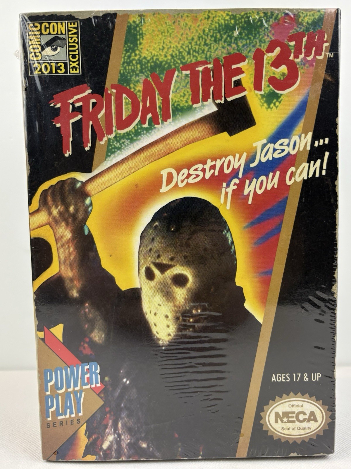 *NEW*  Neca Friday The 13th SDCC NES RARE Jason Voorhees Figure Excellent