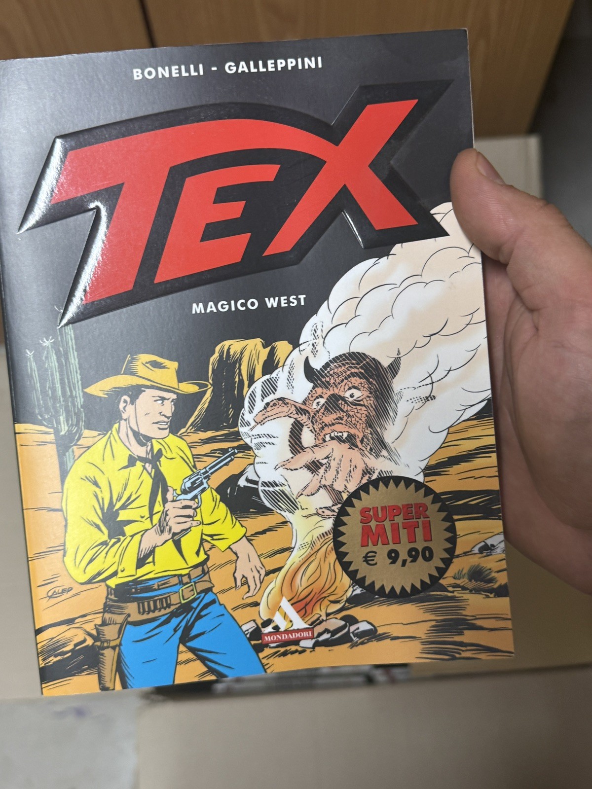 TEX magico westo-Bonelli,Galleppini-Mopndadori ed.-2011