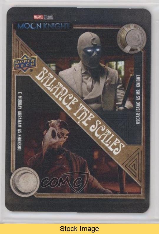 2023 Upper Deck Moon Knight Oscar Isaac F Murray Abraham Mr Khonshu as READ 0bf7